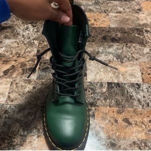Green Dr. Martens